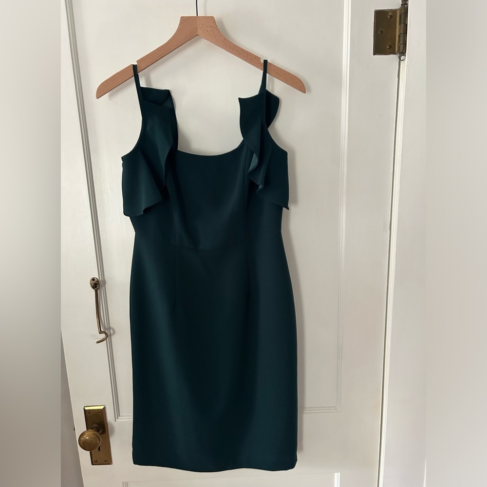 Emerald green Nanette Lenore dress